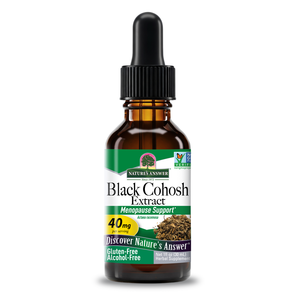 Black Cohosh Extract 40mg - Alcohol Free Liquid
