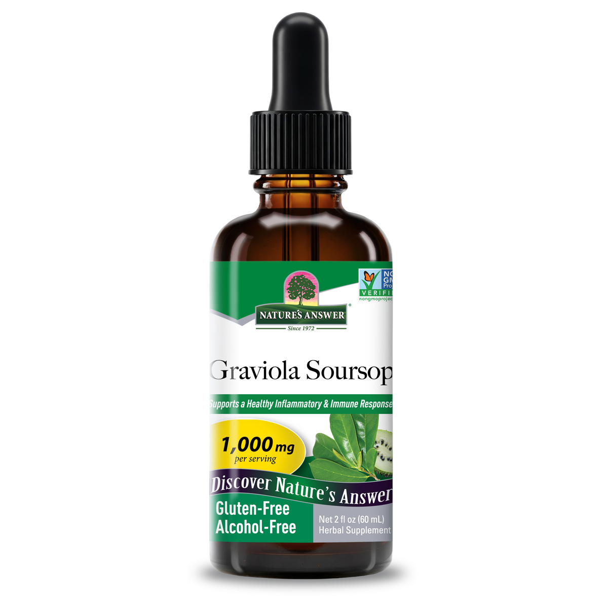 Graviola Soursop Extract - Alcohol Free Liquid