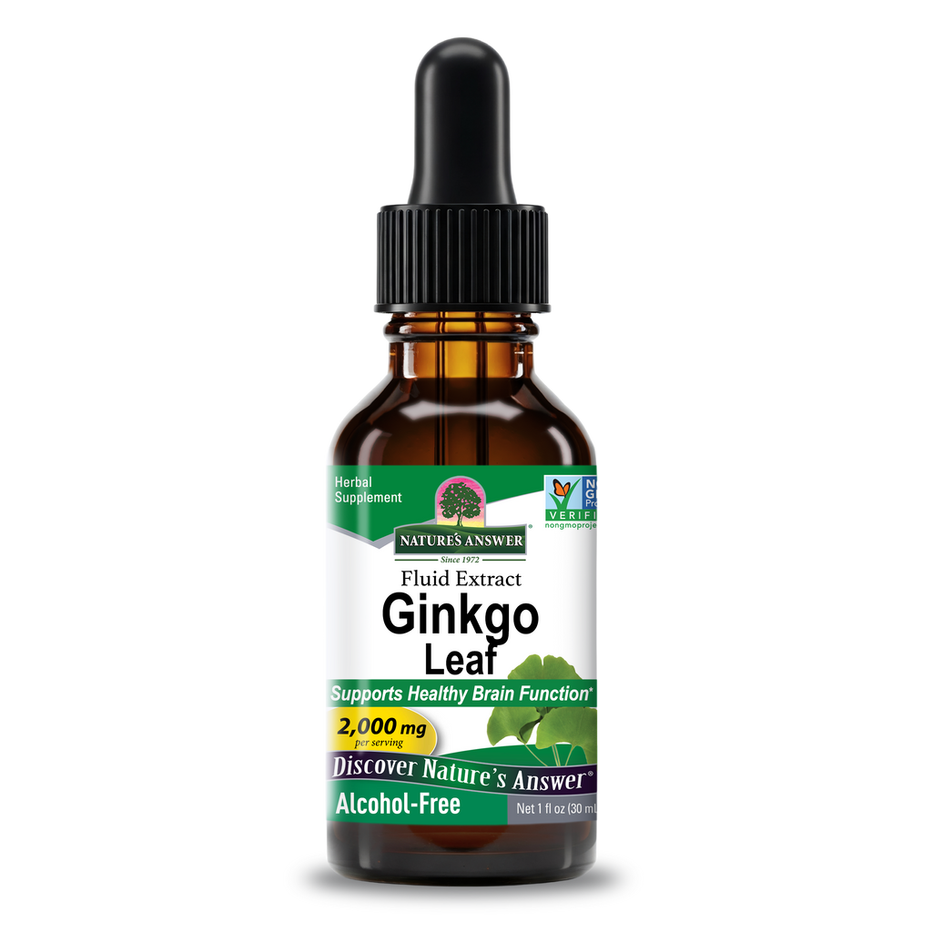 Ginkgo Leaf Extract - Alcohol Free Liquid