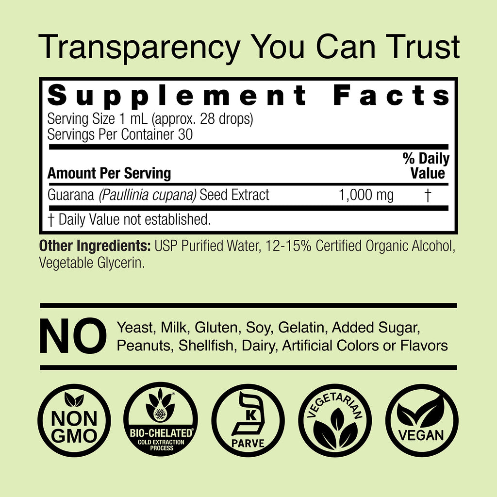 Guarana Extract - Low Alcohol Liquid