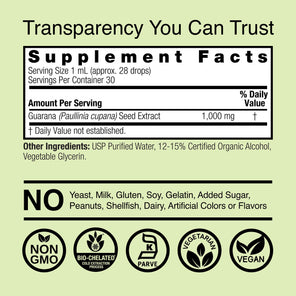 Guarana Extract - Low Alcohol Liquid