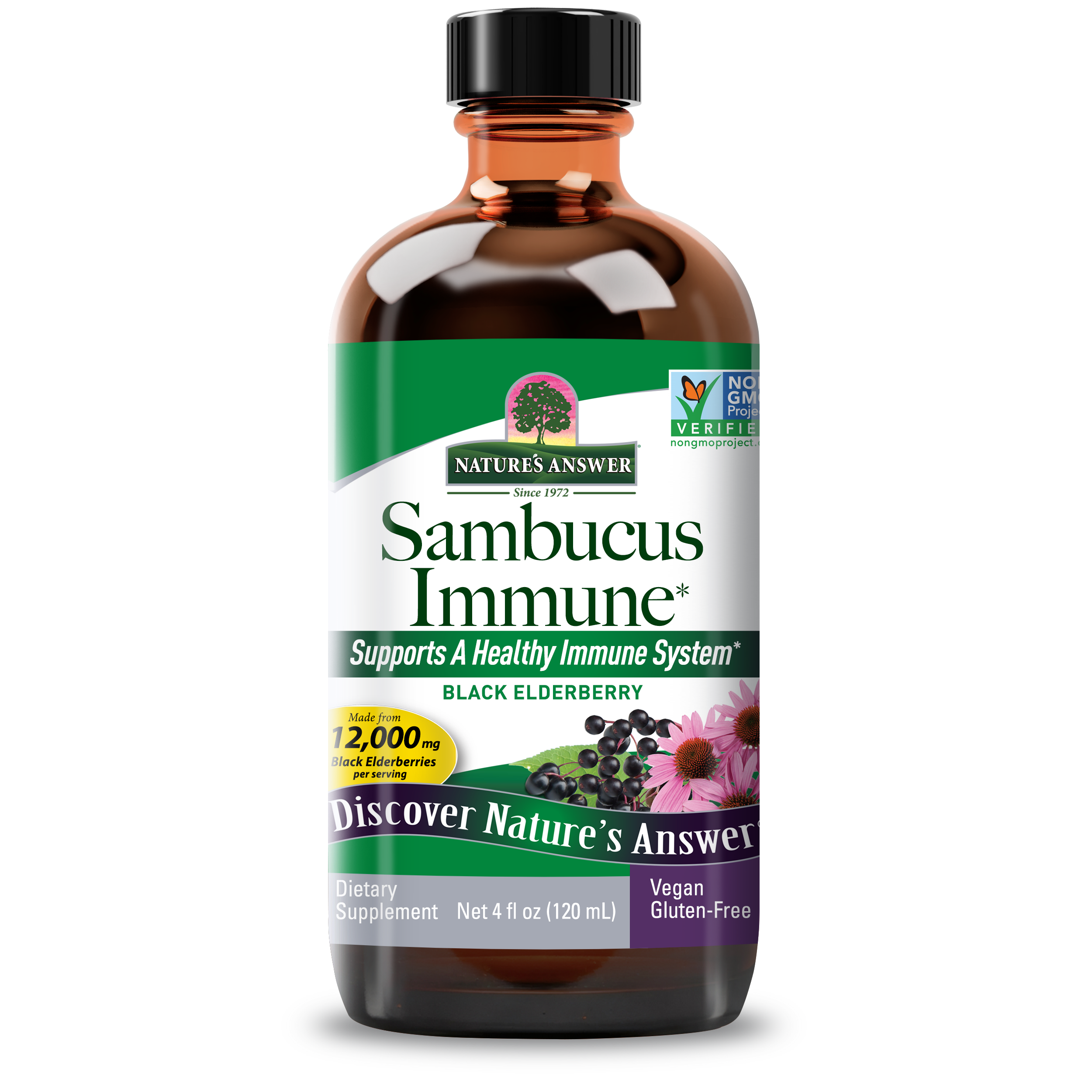 Sambucus Immune Support - Alcohol Free Liquid