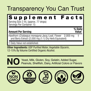 Hawthorn Extract - Low Alcohol Liquid