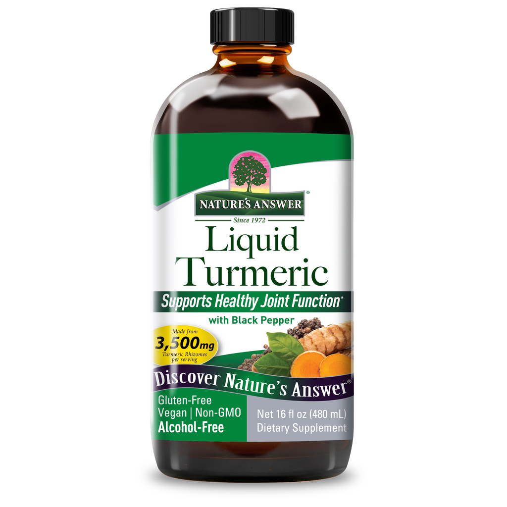 Turmeric with Black Pepper - Alcohol Free Liquid