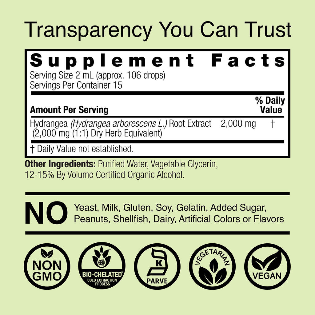 Hydrangea Extract - Low Alcohol Liquid