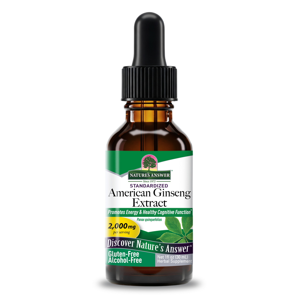 American Ginseng Extract - Alcohol Free Liquid