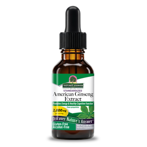 American Ginseng Extract - Alcohol Free Liquid