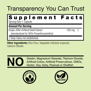 Grape Seed - Veggie Capsules