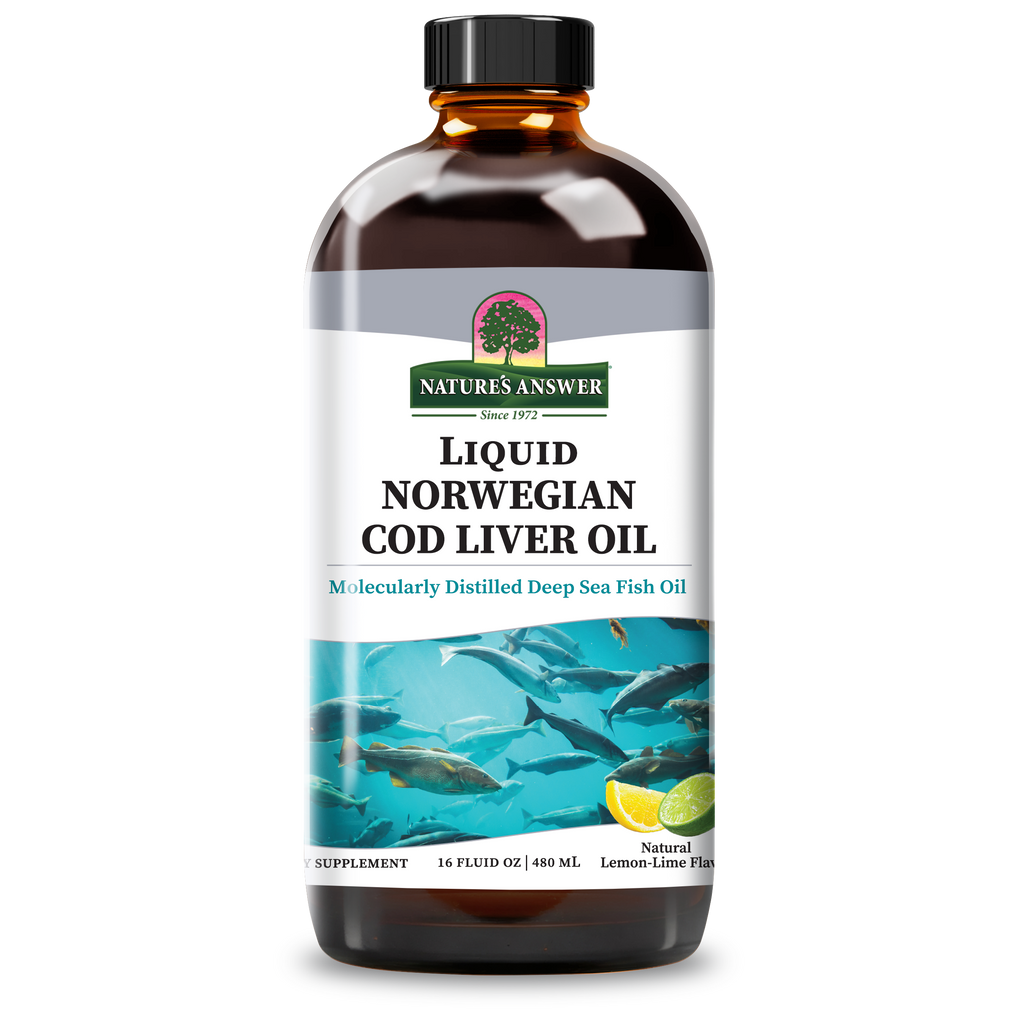 Norwegian Cod Liver Oil - Alcohol Free Liquid