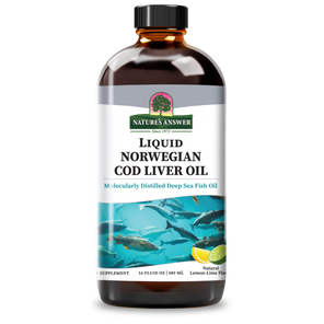 Norwegian Cod Liver Oil - Alcohol Free Liquid