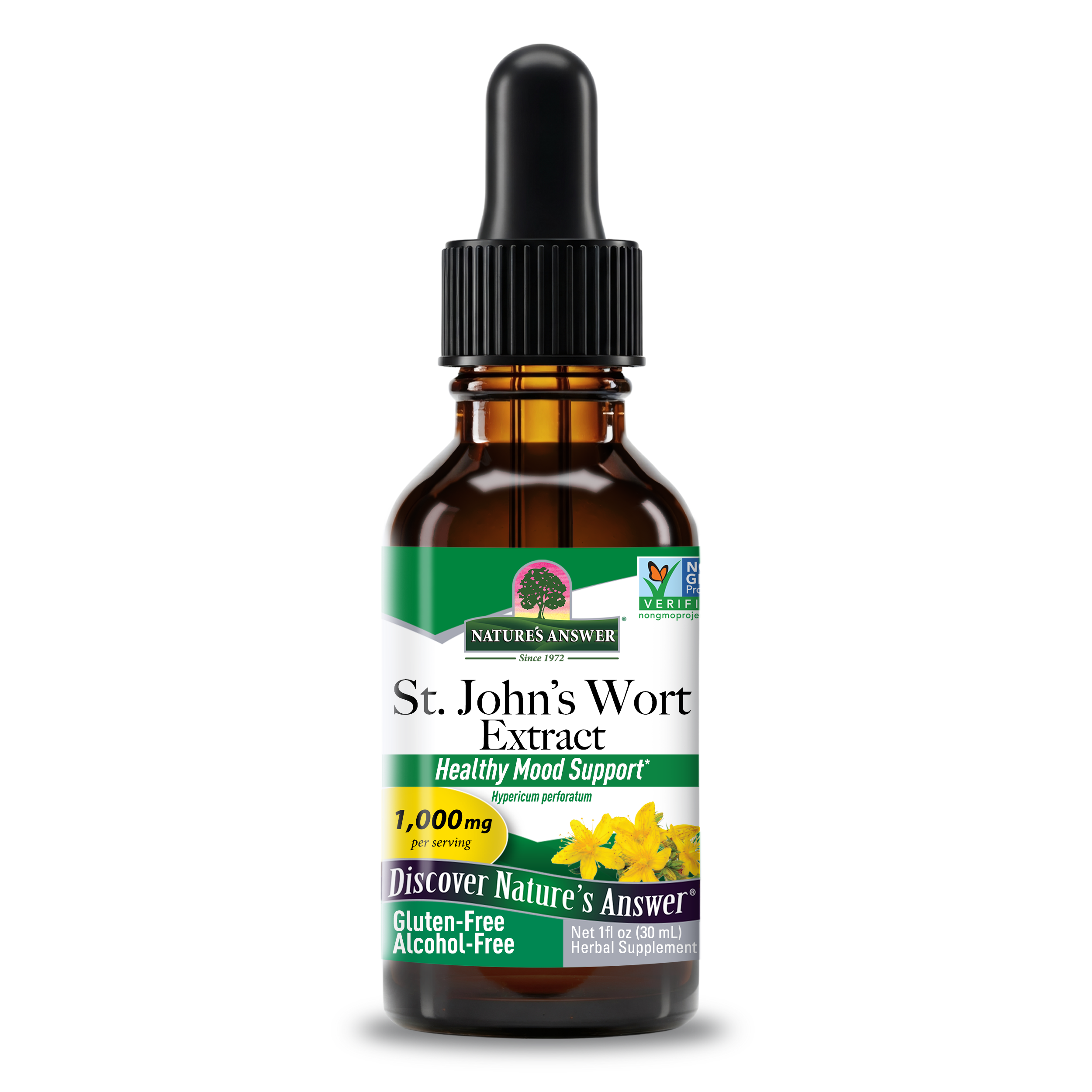 St John’s Wort Extract - Alcohol Free Liquid
