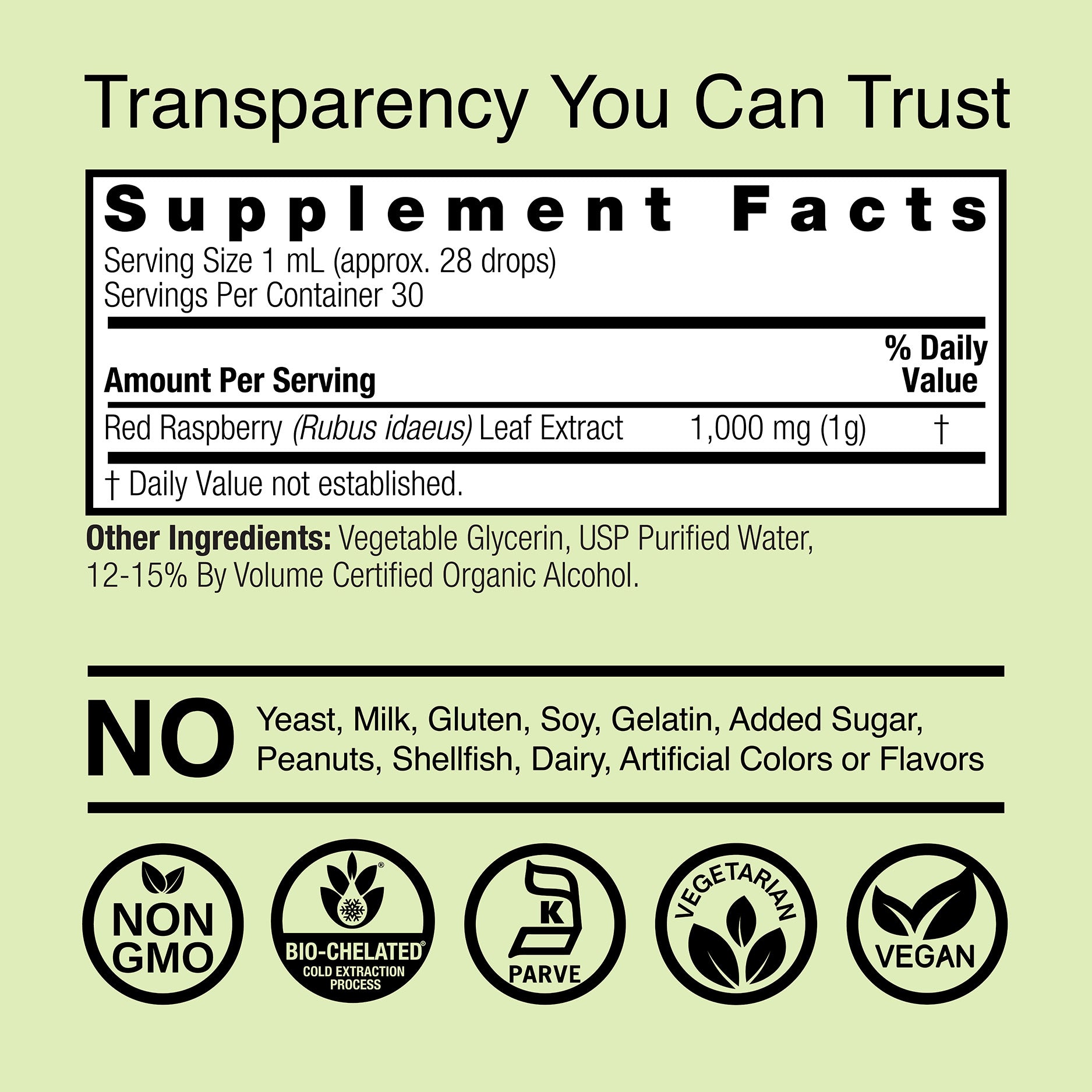 Raspberry Extract - Low Alcohol Liquid