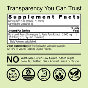 Horehound Extract - Low Alcohol Liquid