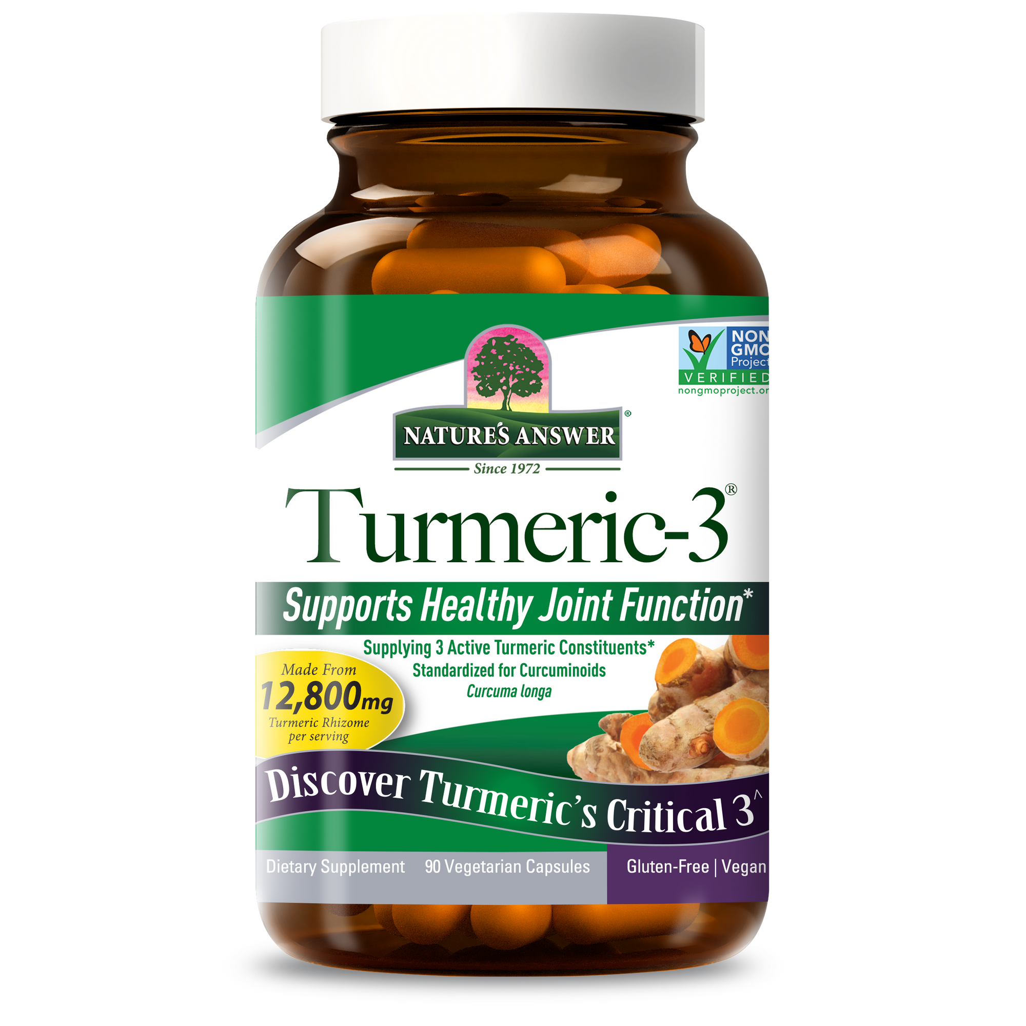 Turmeric 3 - Veggie Capsules