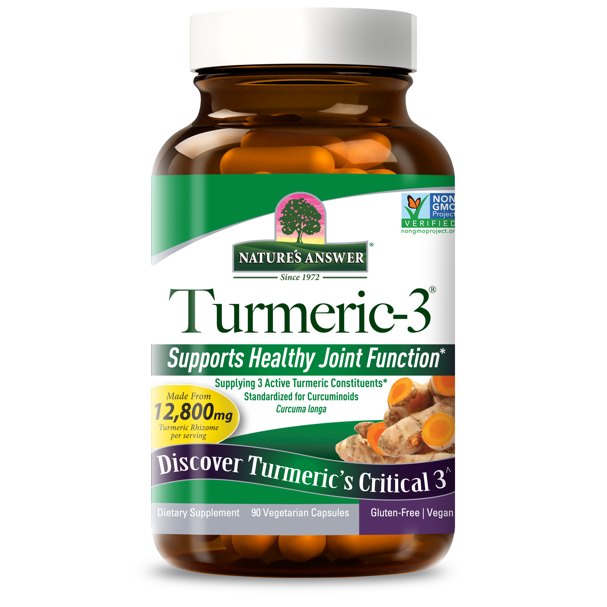 Turmeric 3 - Veggie Capsules