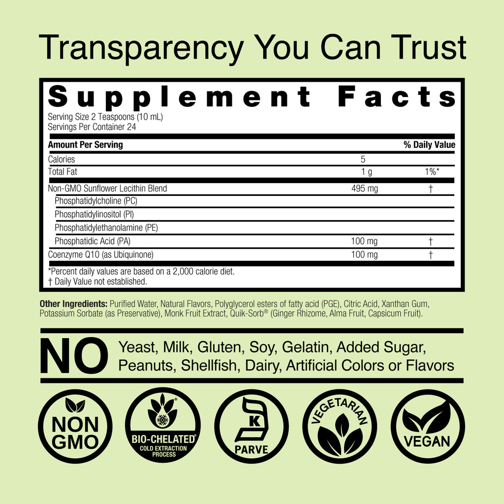 CO-Q10 100 mg Liquid - Alcohol Free Liquid