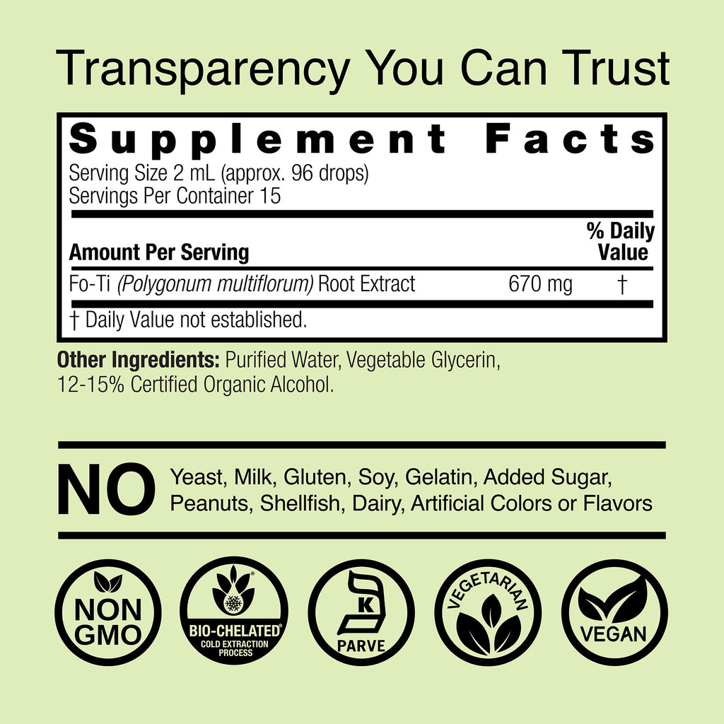 Fo Ti Extract - Low Alcohol Liquid