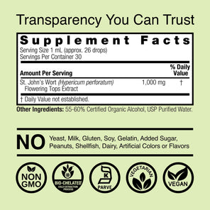 St John’s Wort Extract - Low Alcohol Liquid