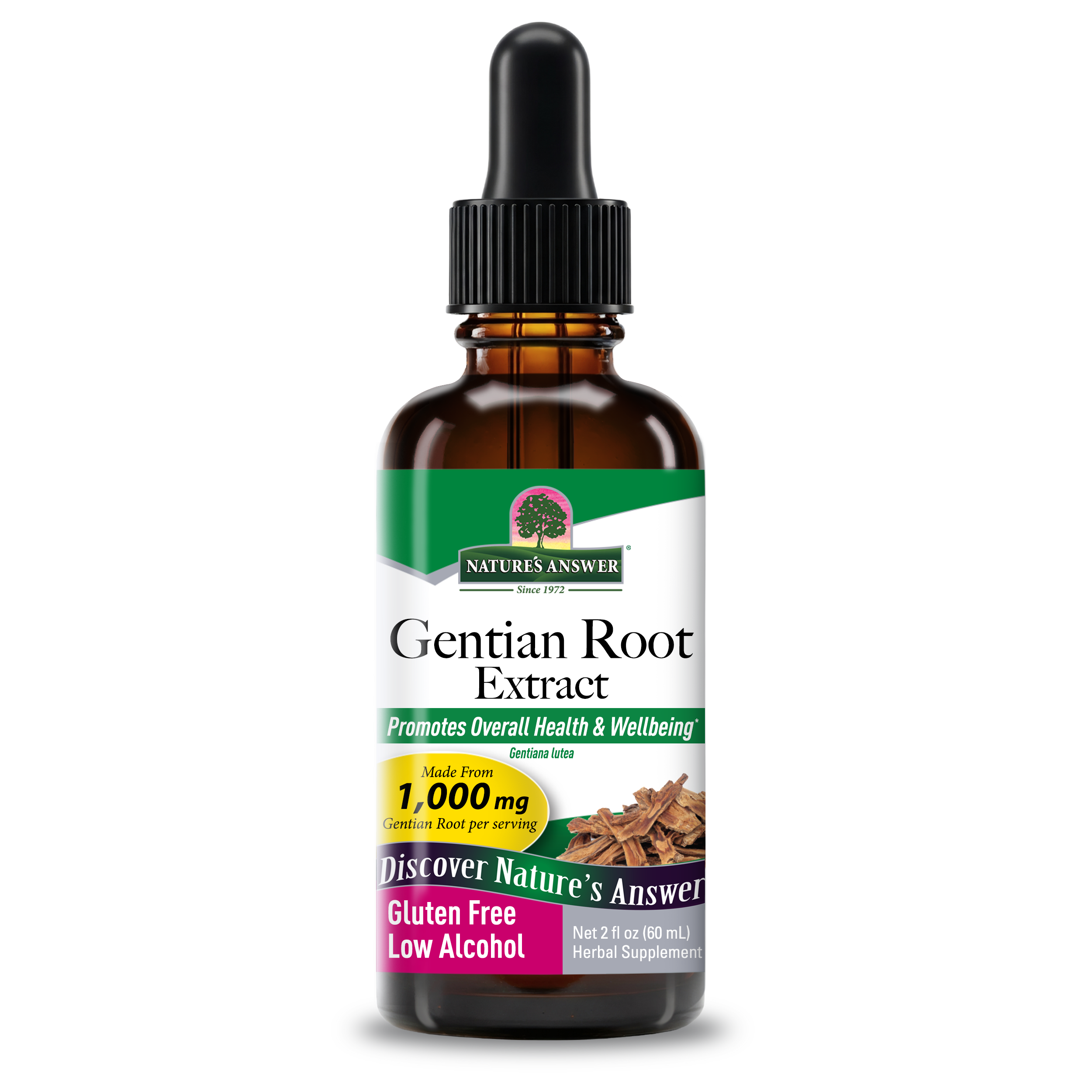 Gentian Root Extract - Low Alcohol Liquid