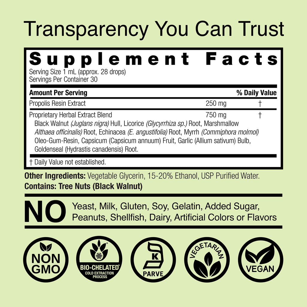 Propolis Extract - Low Alcohol Liquid