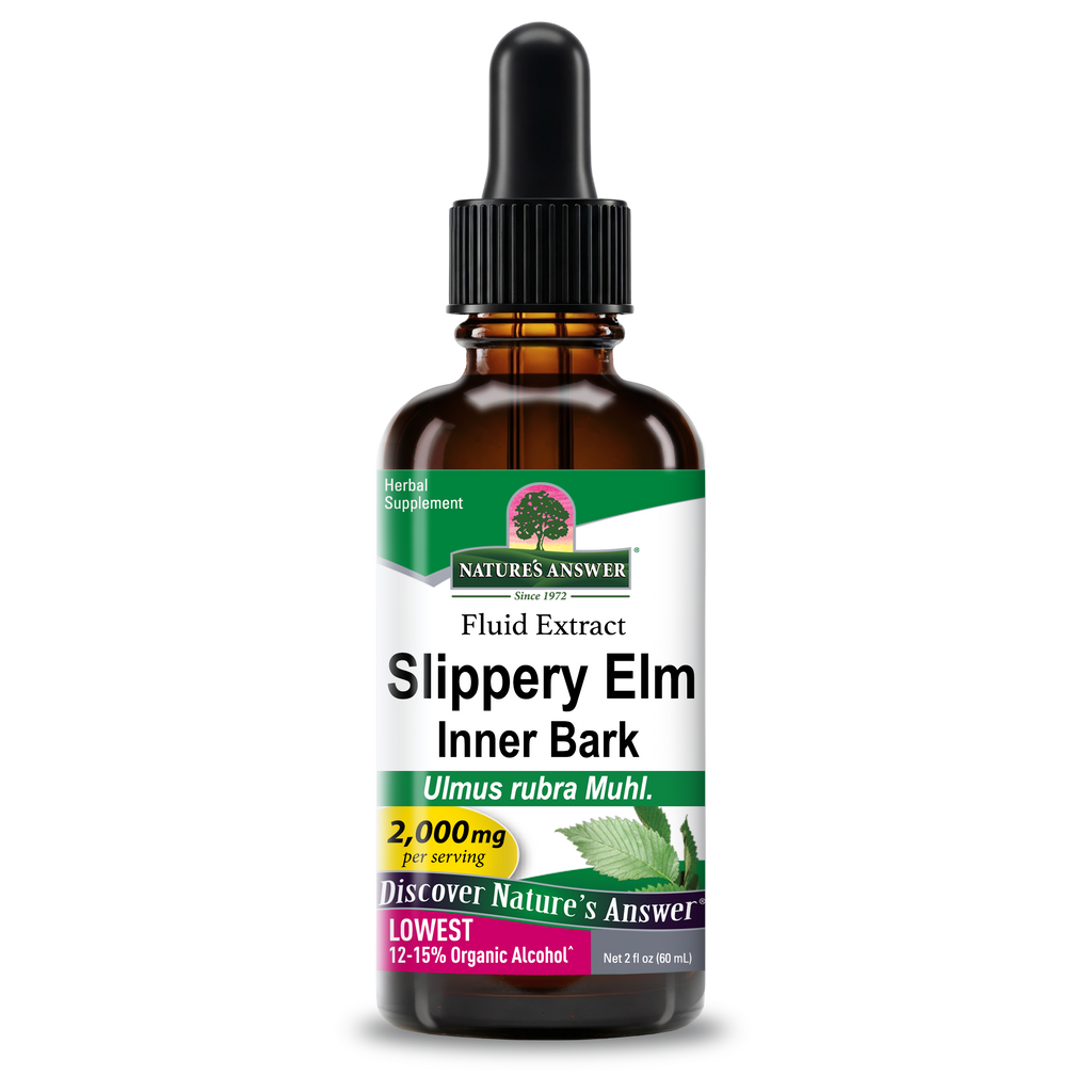 Slippery Elm Extract - Low Alcohol Liquid