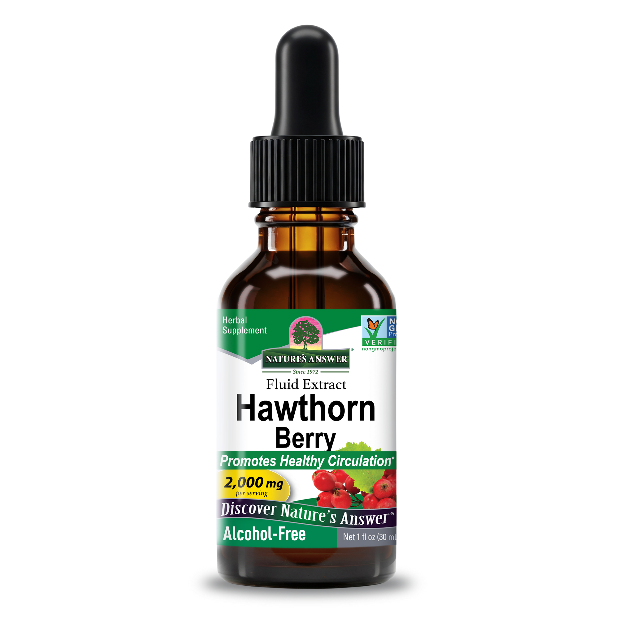 Hawthorn Extract - Alcohol Free Liquid