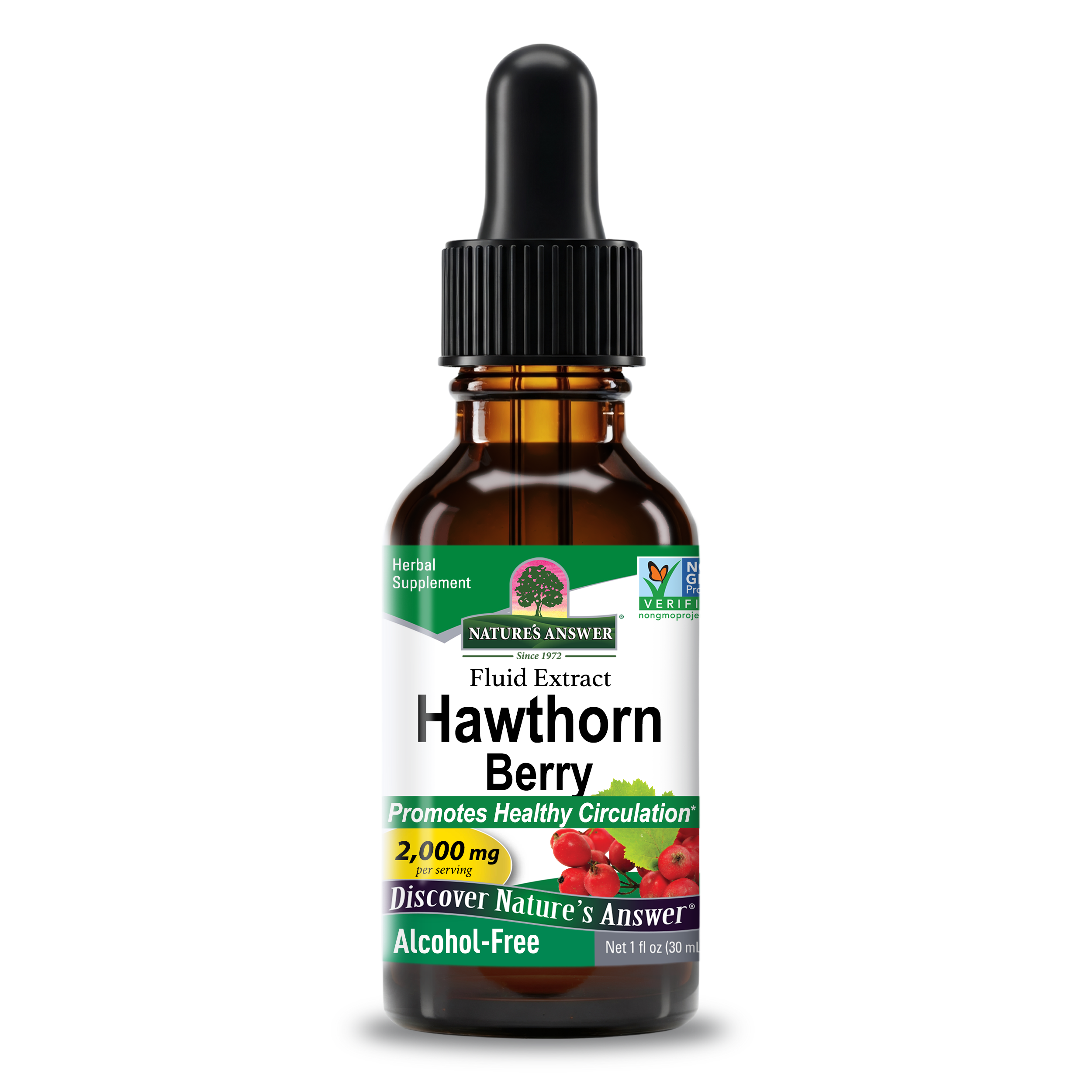 Hawthorn Extract - Alcohol Free Liquid