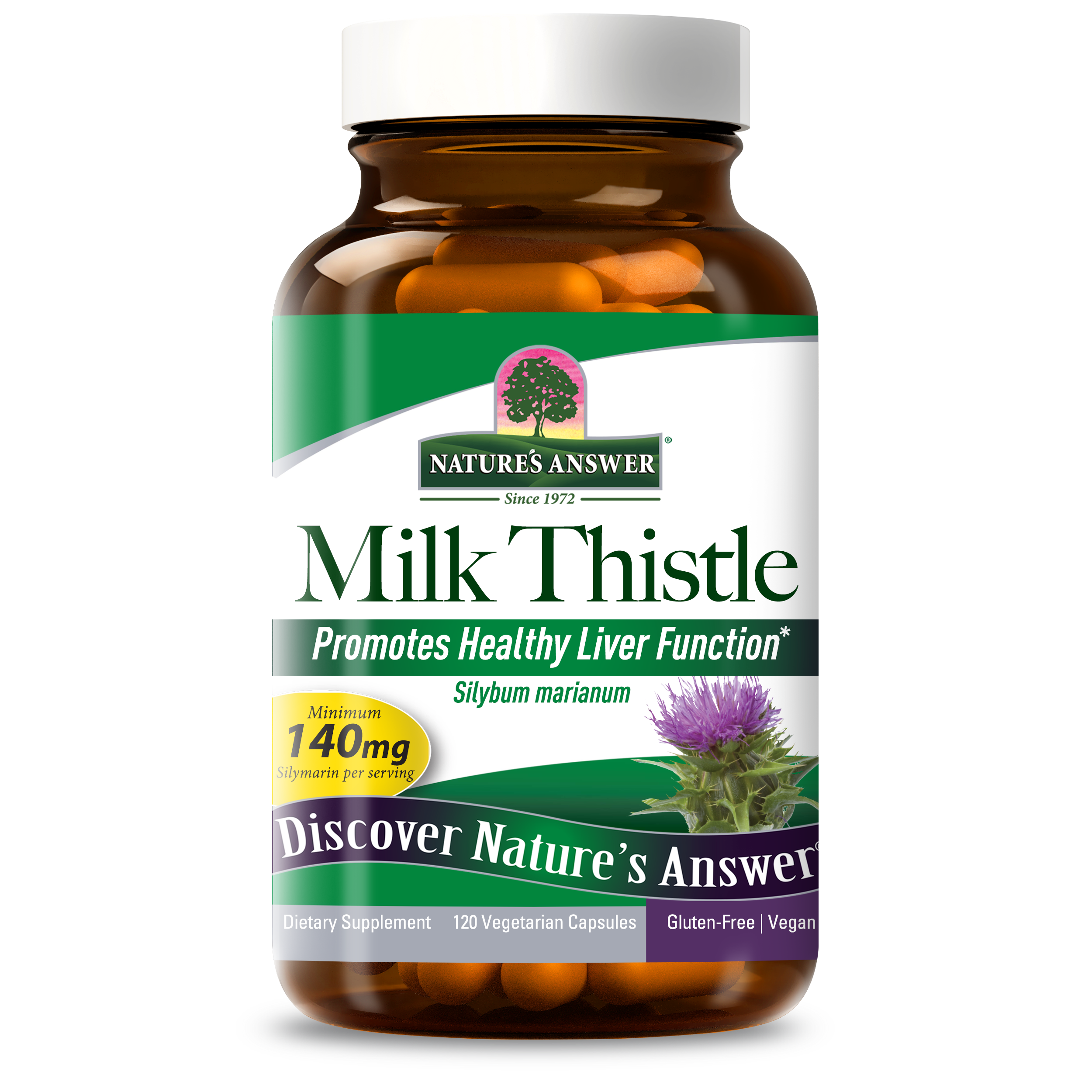 Milk Thistle - Veggie Capsules