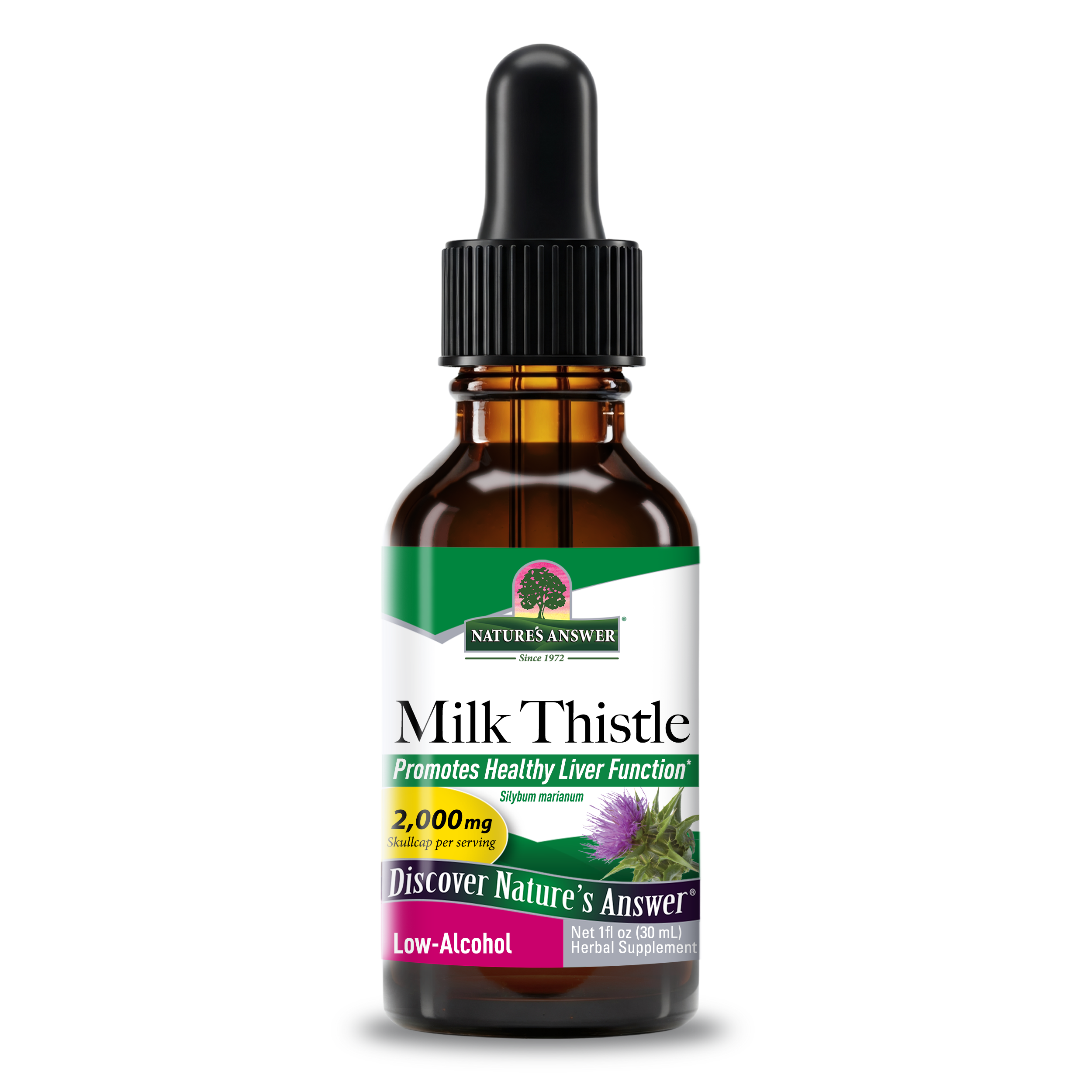 Milk Thistle Extract - Low Alcohol Liquid