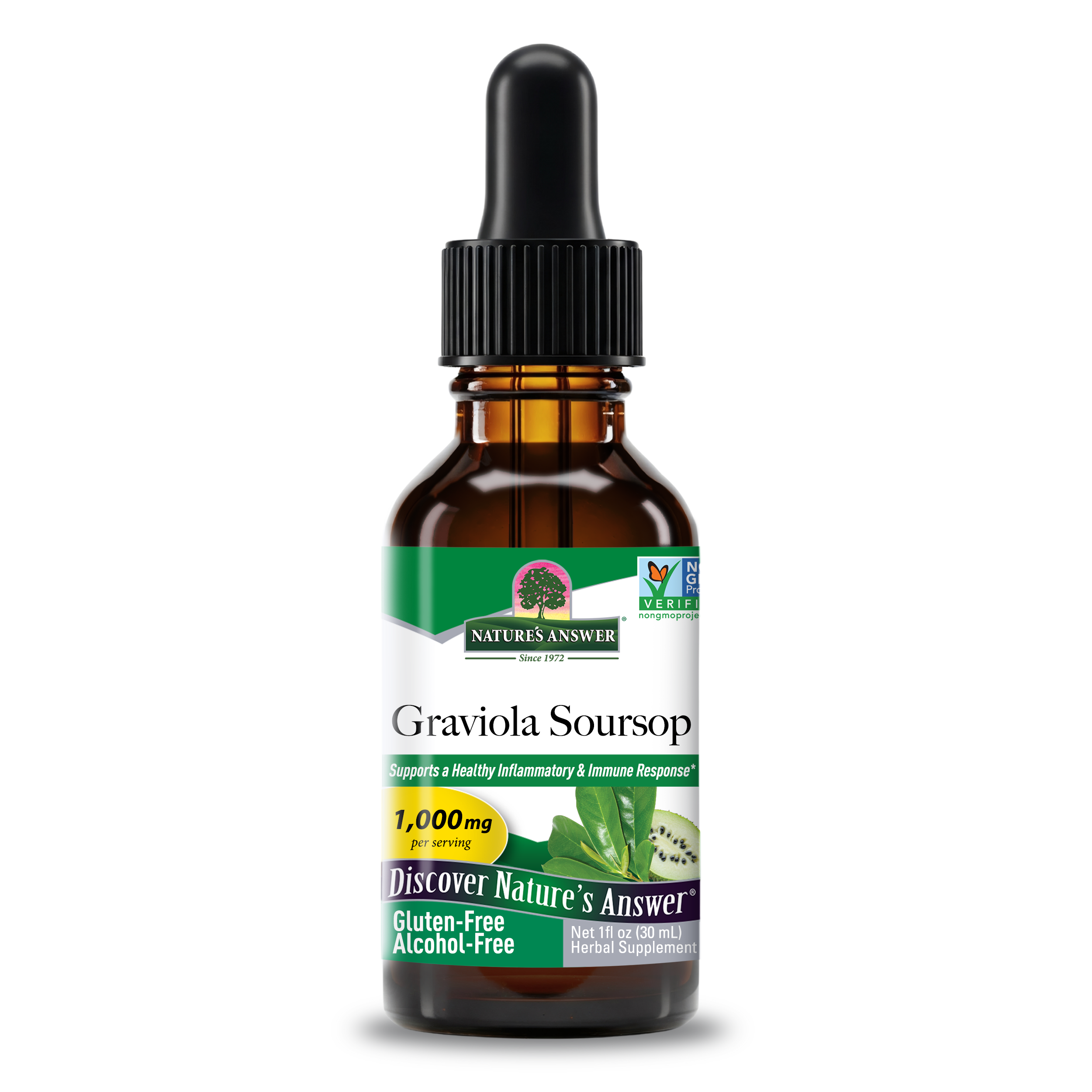 Graviola Soursop Extract - Alcohol Free Liquid