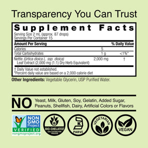 Nettle Extract - Alcohol Free Liquid