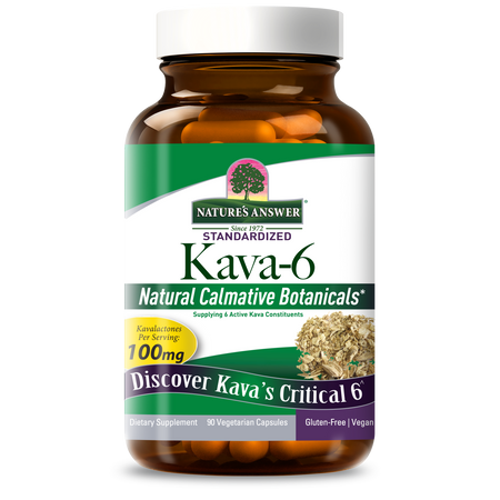 Kava-6 Capsules | Nature's Answer