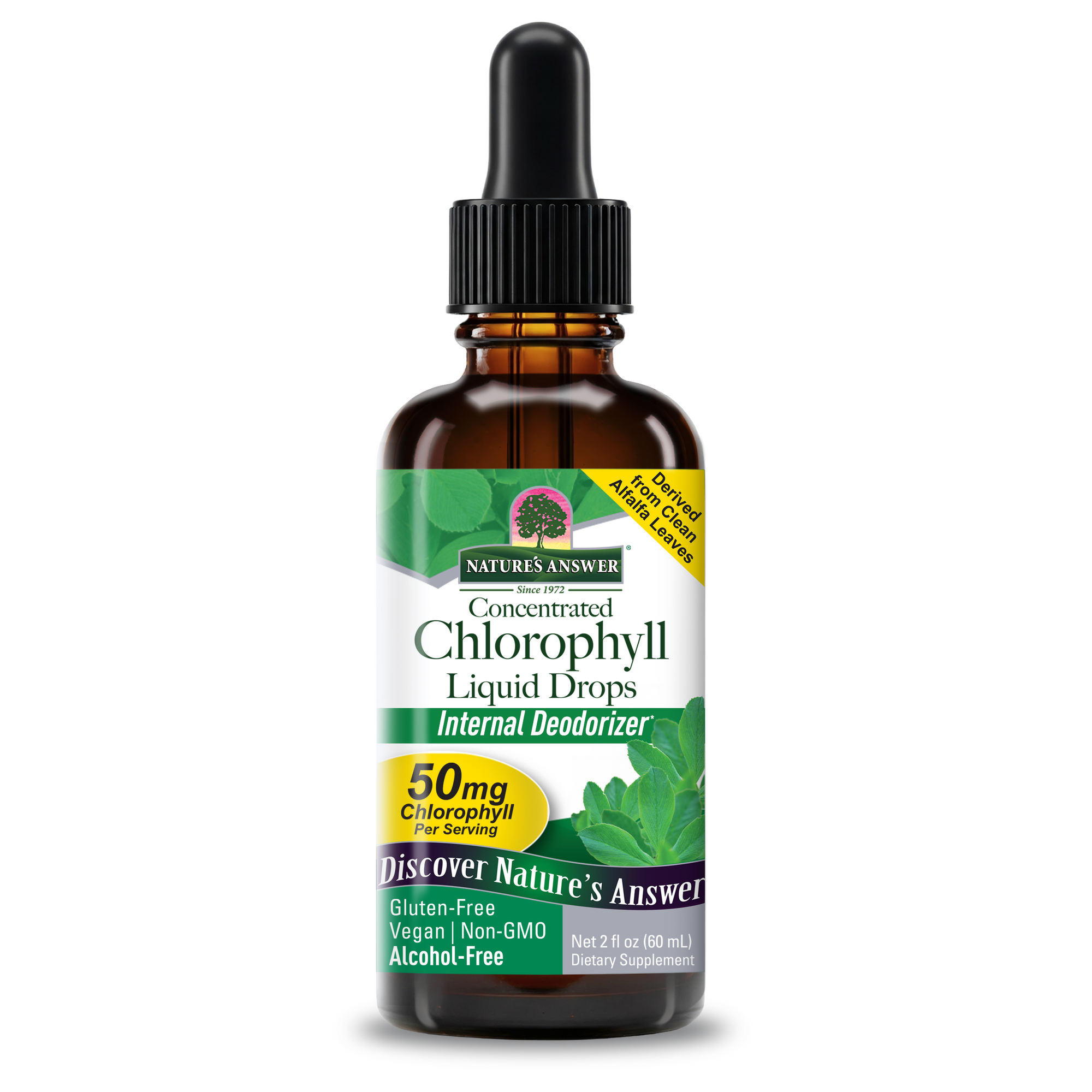 Chlorophyll Liquid Drops - Alcohol Free Liquid