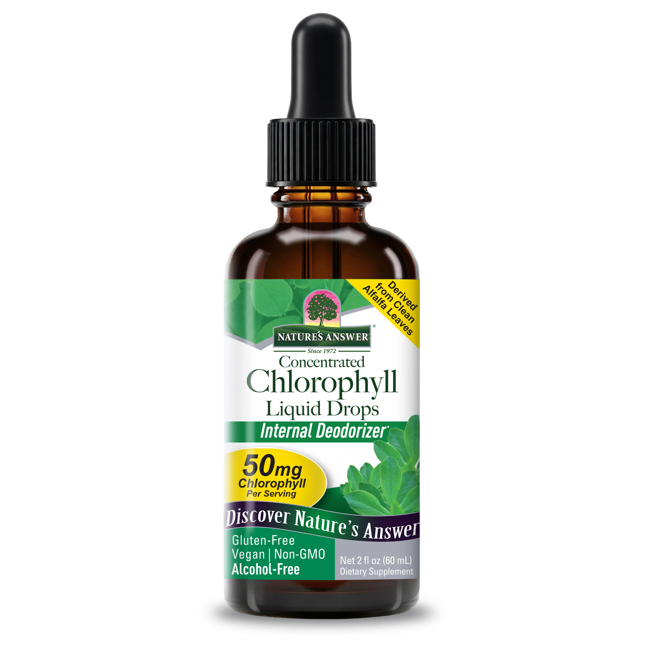 Chlorophyll Liquid Drops - Alcohol Free Liquid