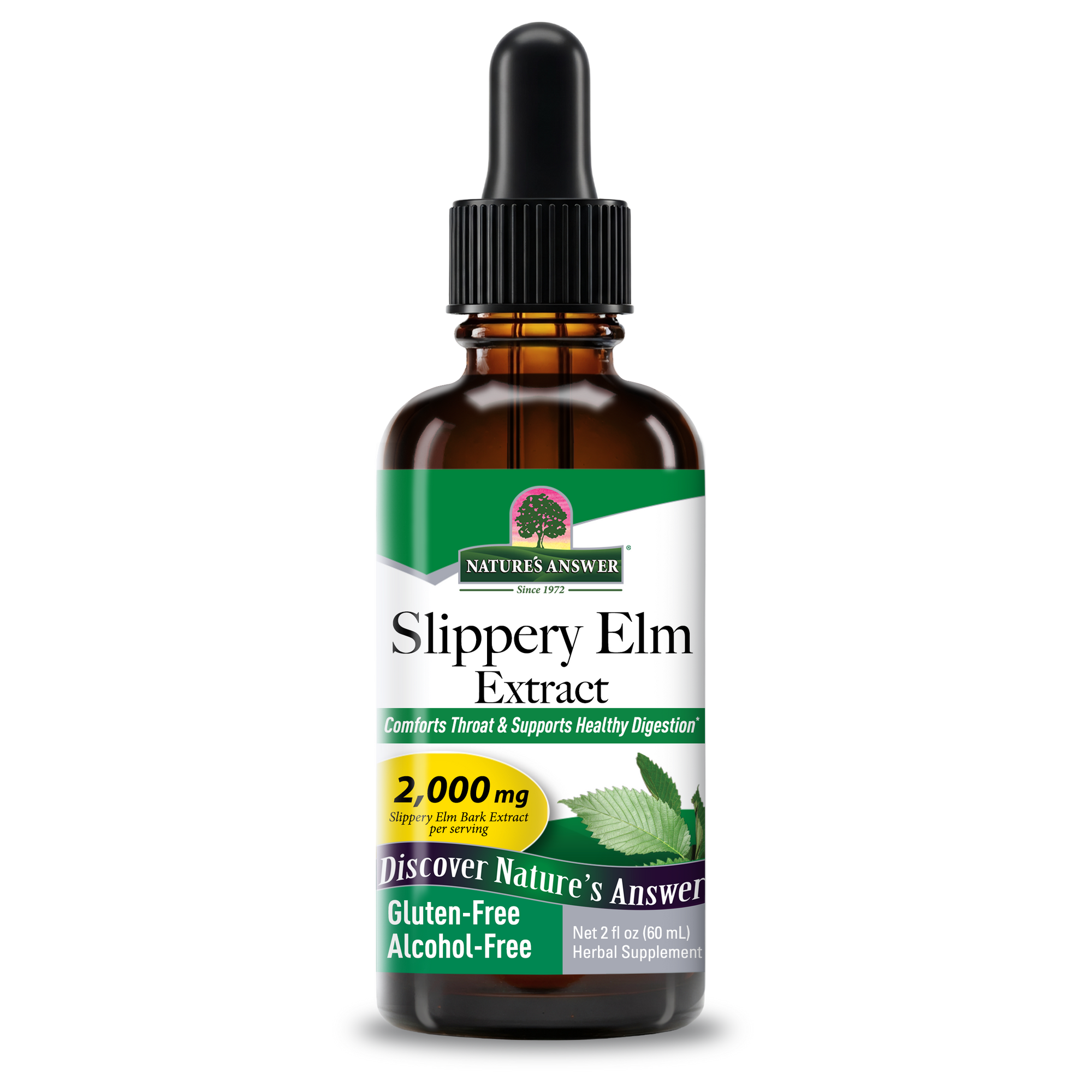 Slippery Elm Extract - Alcohol Free Liquid