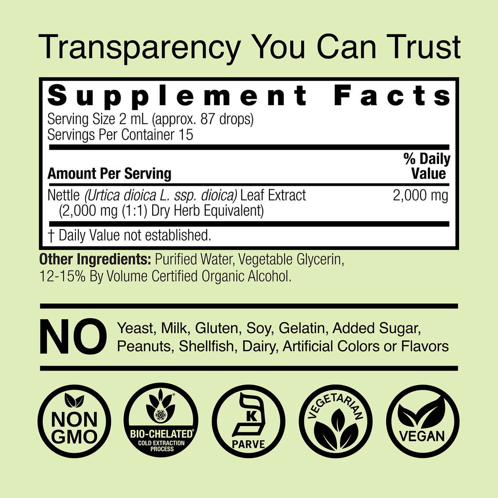 Nettle Extract - Low Alcohol Liquid