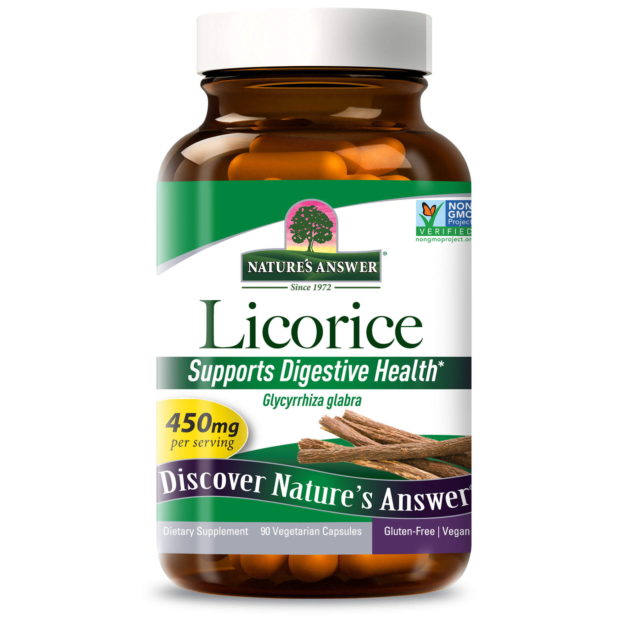 Licorice Root - Veggie Capsules