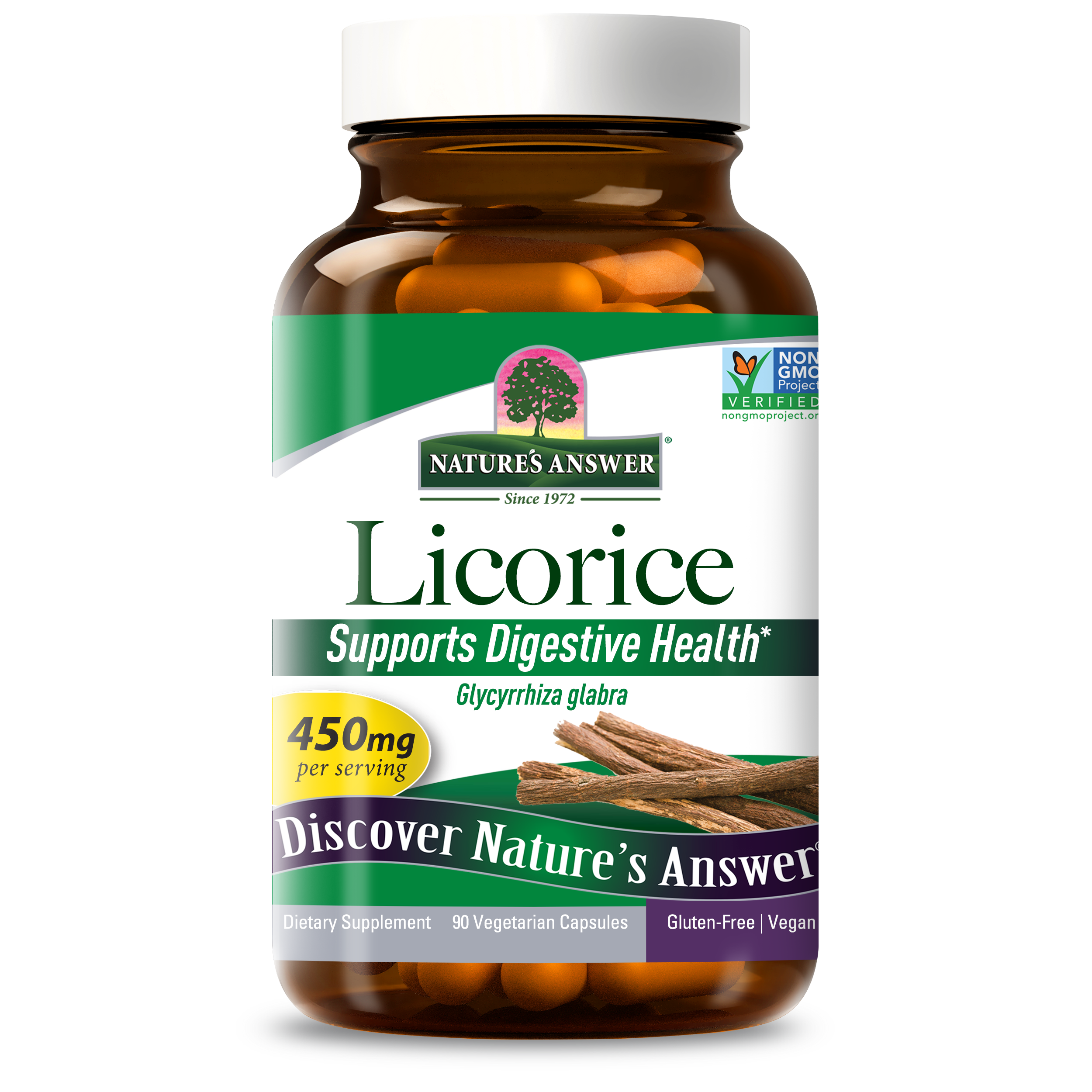 Licorice Root - Veggie Capsules