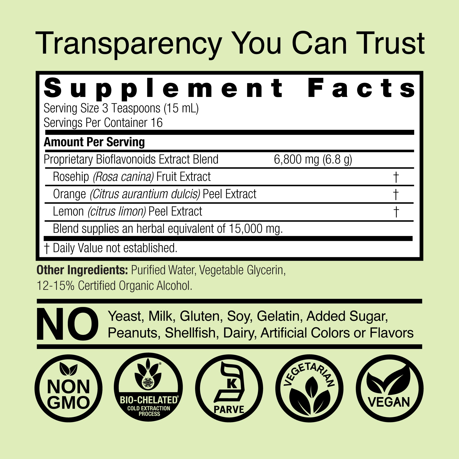 Bio-Flavonoids - Low Alcohol Liquid