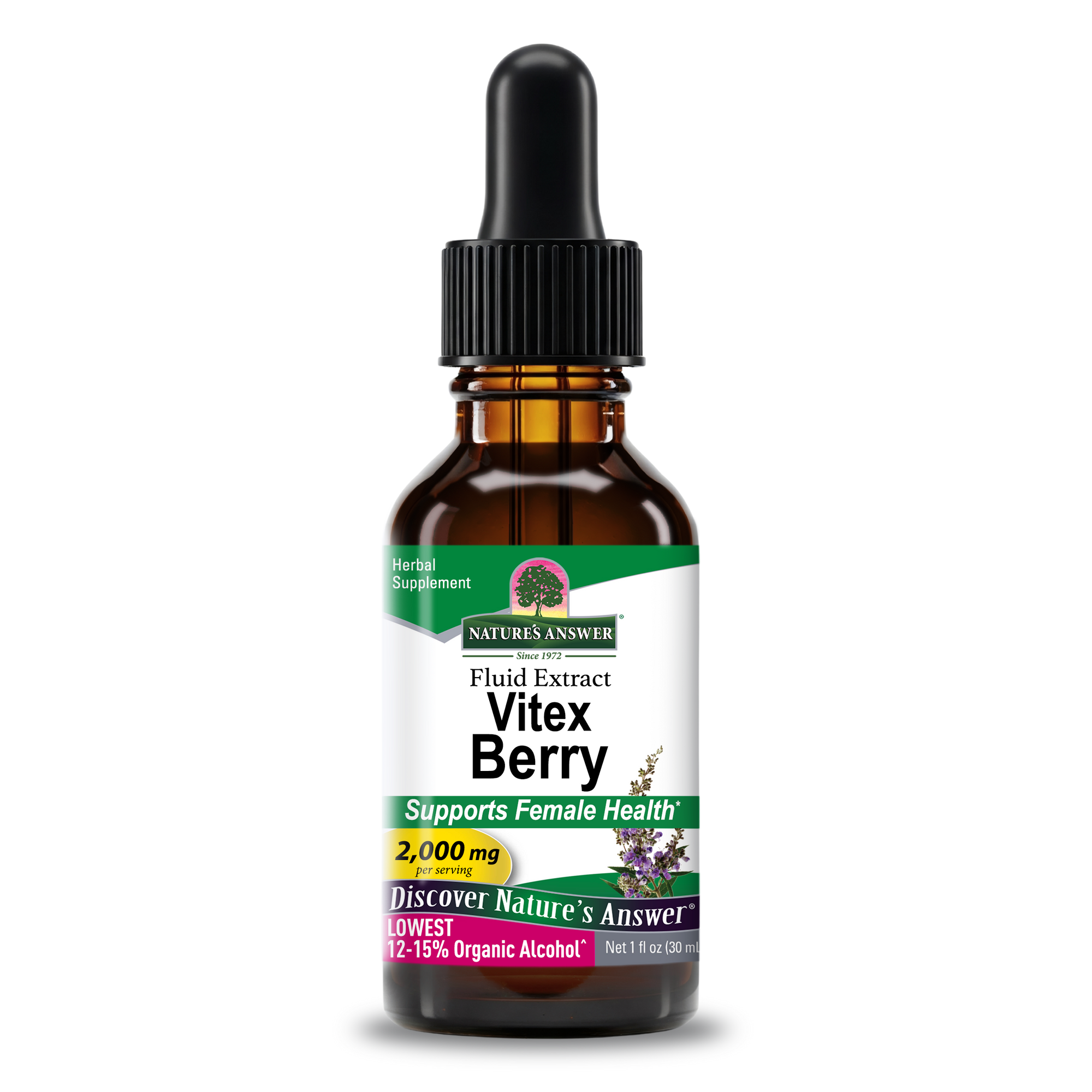 Vitex Berry Extract - Low Alcohol Liquid