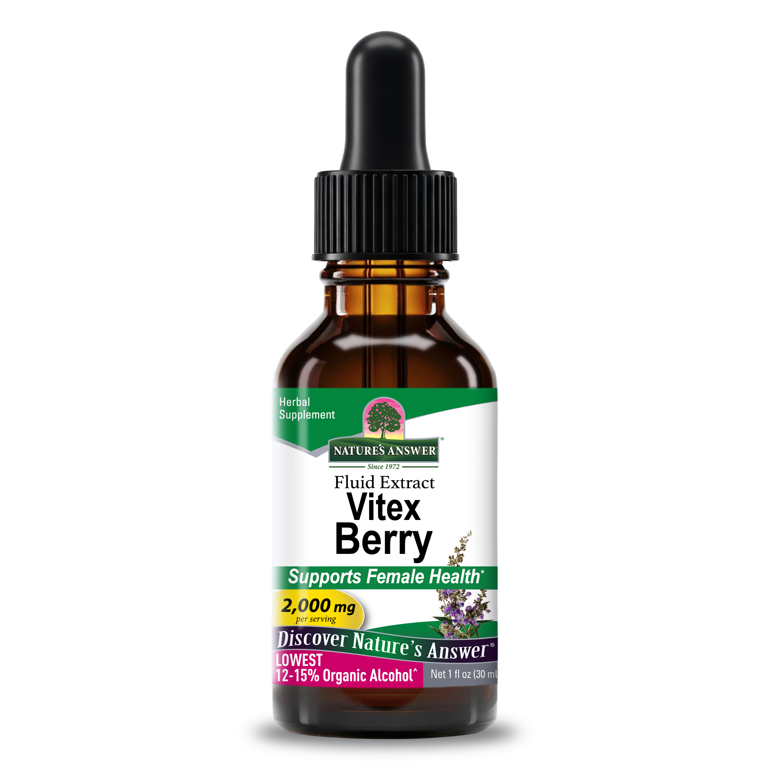 Vitex Berry Extract - Low Alcohol Liquid