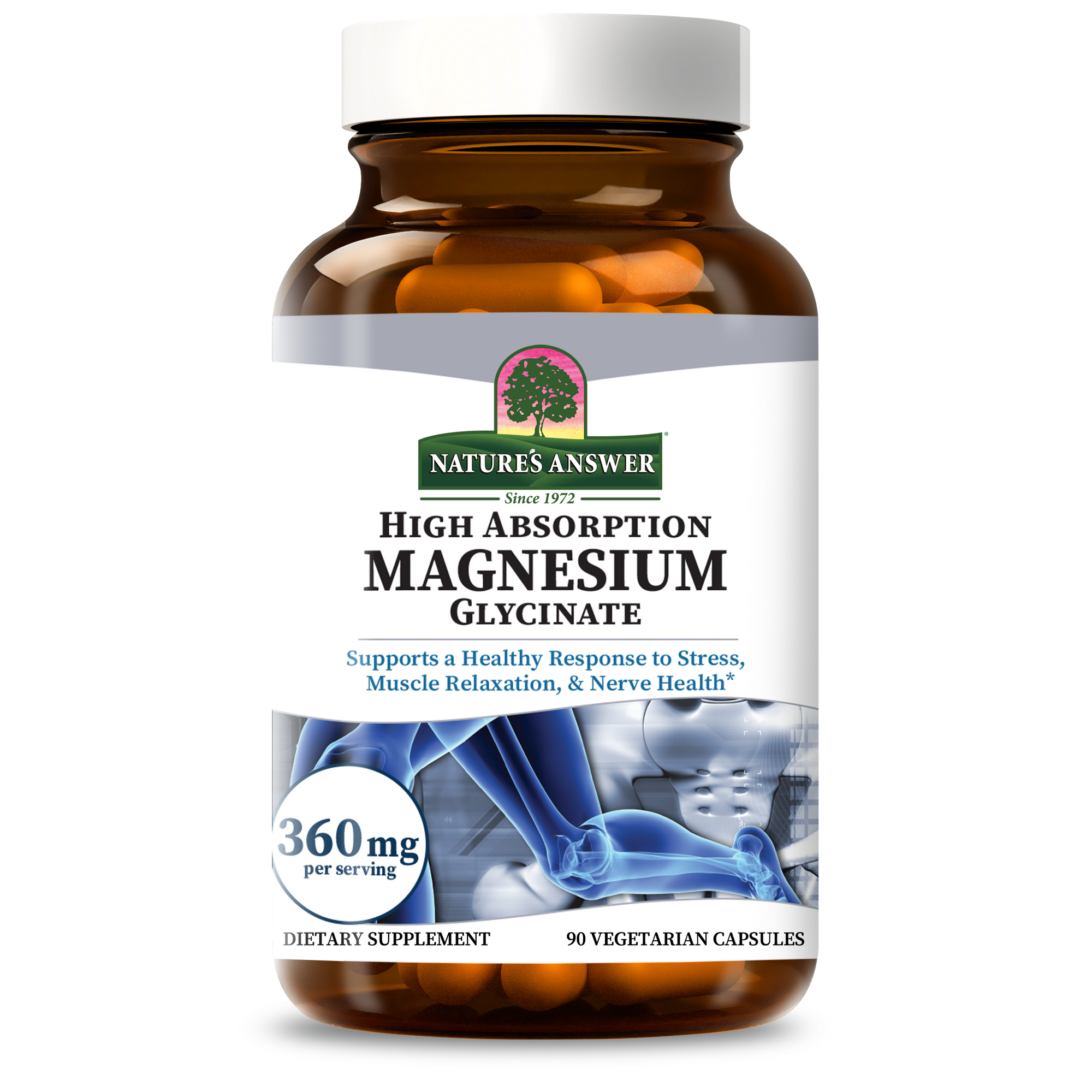 Magnesium Glycinate - Veggie Capsules