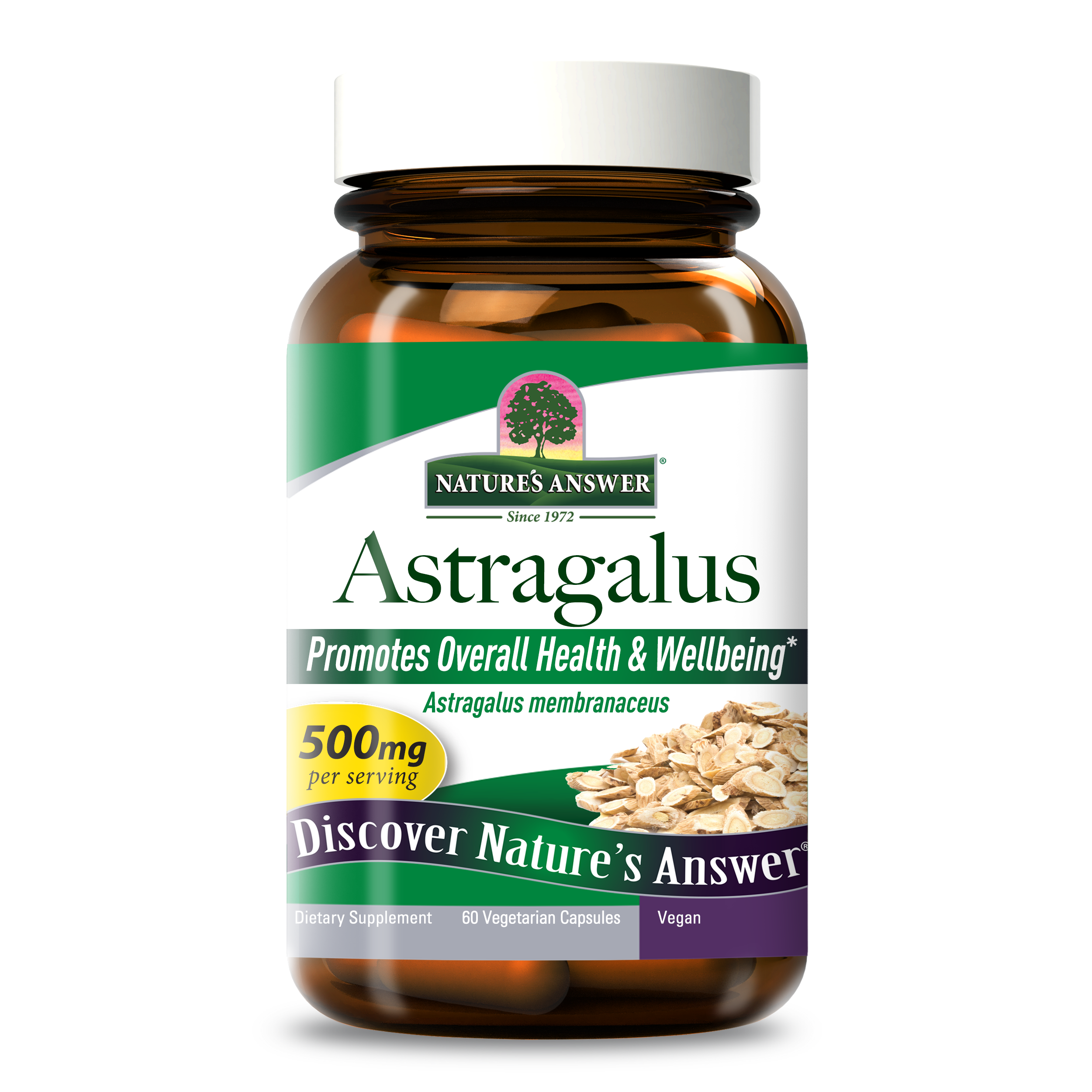 Astragalus Root - Veggie Capsules