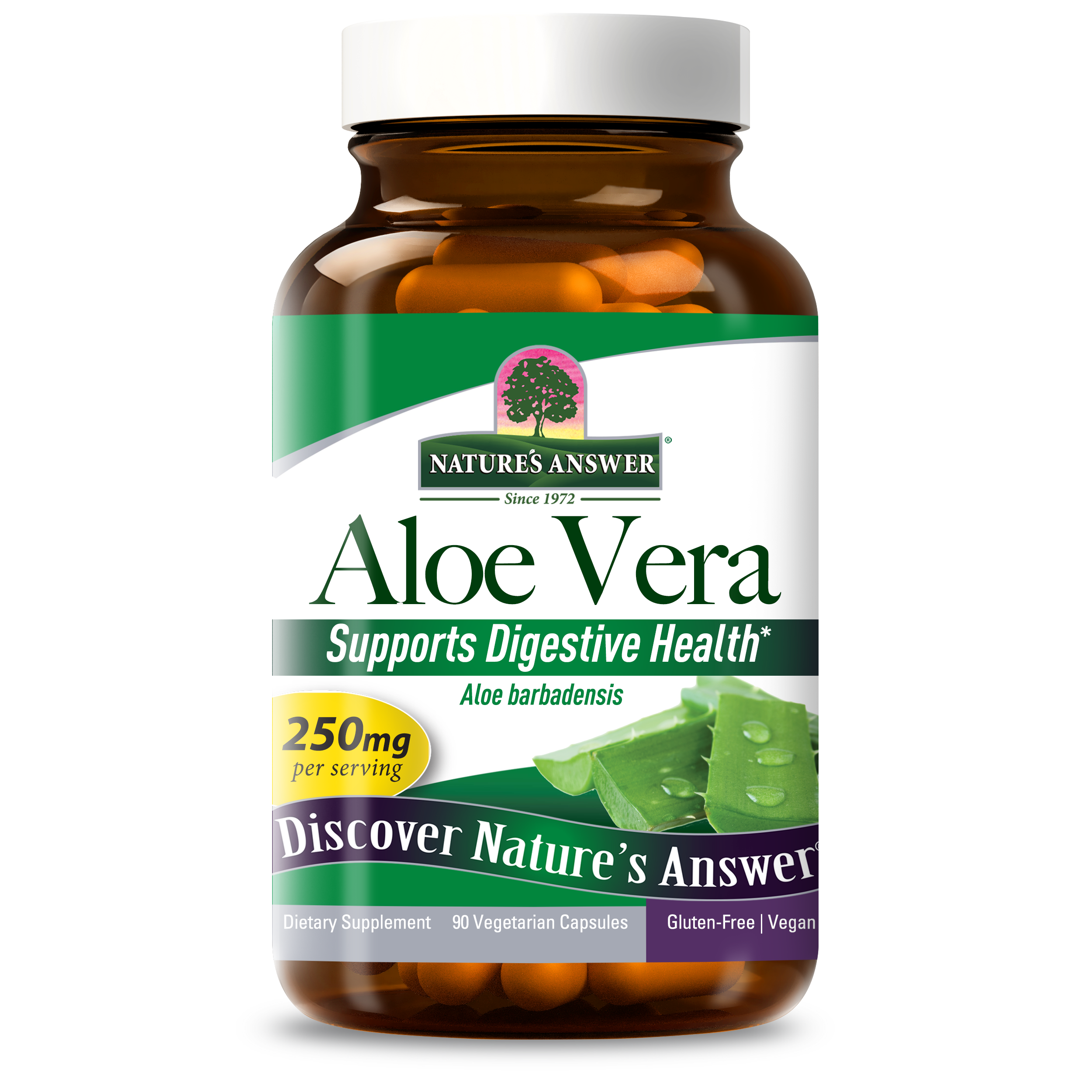 Aloe Vera Phytogel - Veggie Capsules