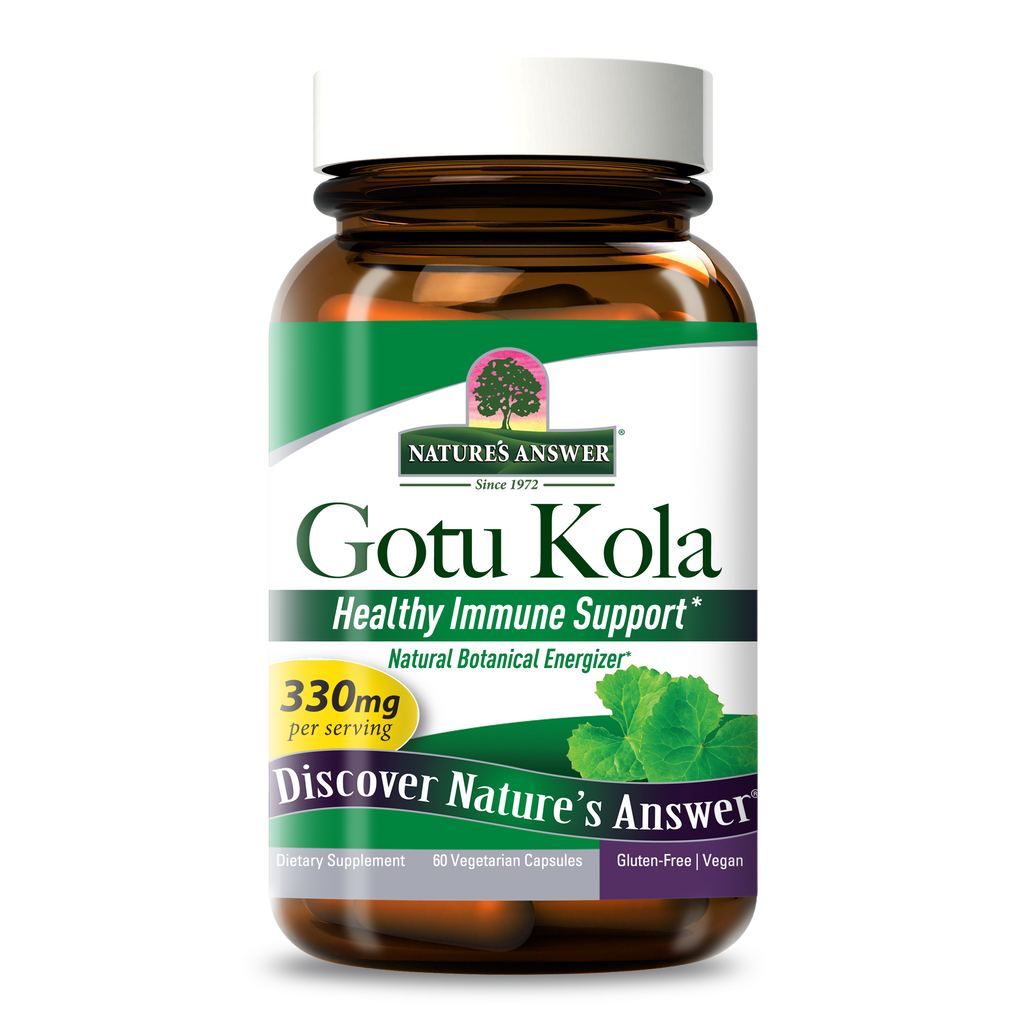 Gotu Kola Herb - 330 mg Veggie Capsules