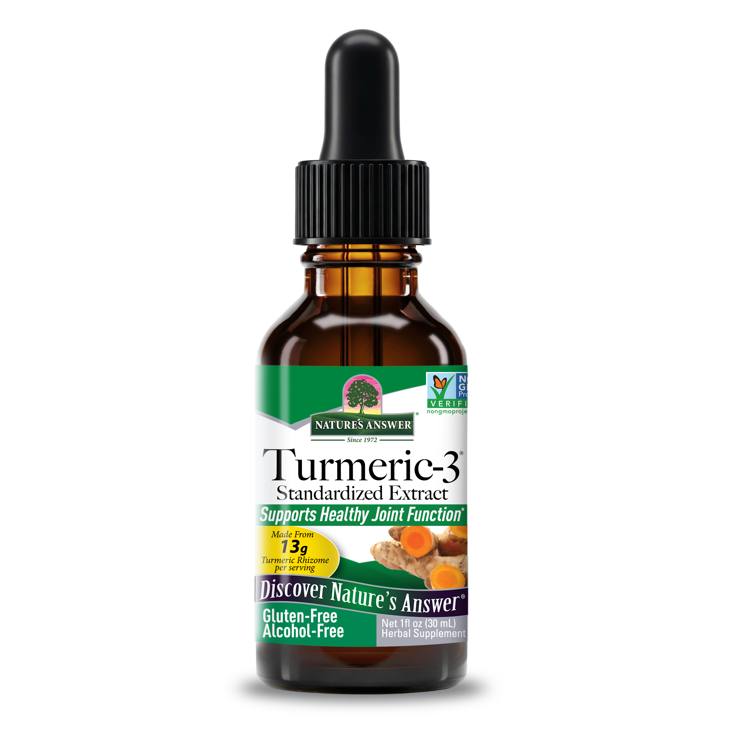 Turmeric-3 Extract - Alcohol Free Liquid