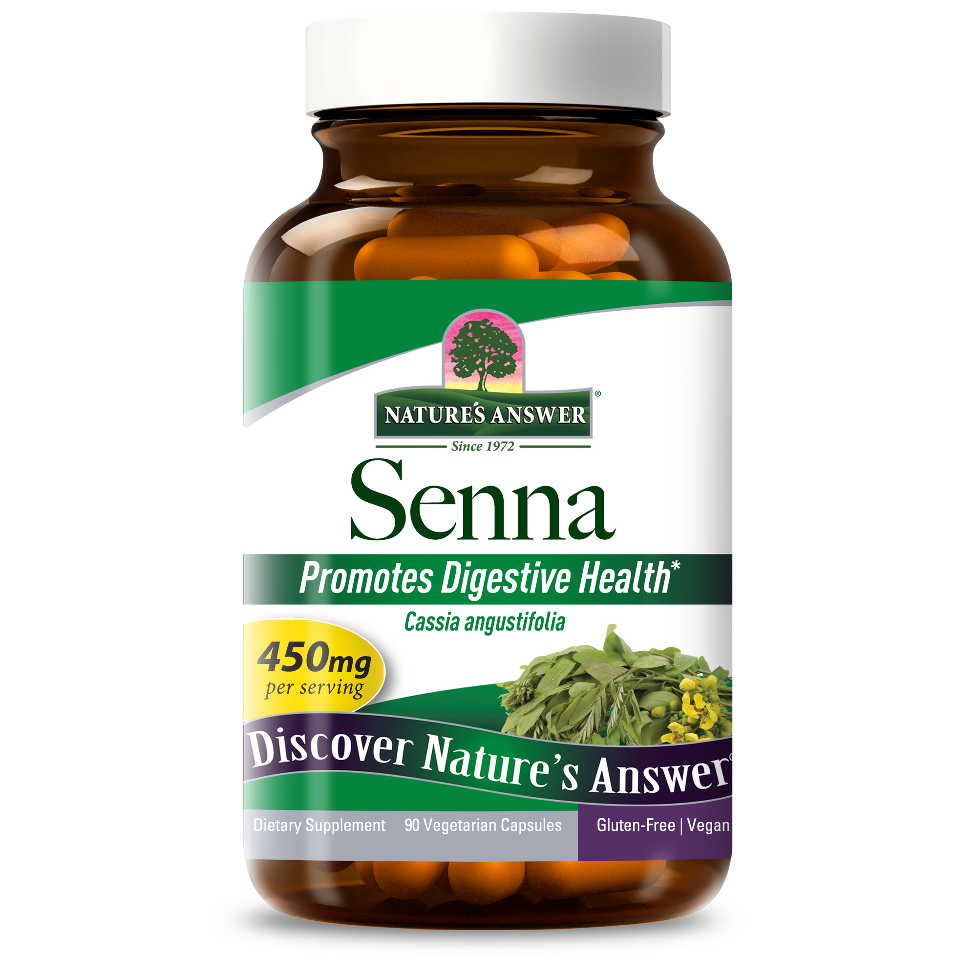 Senna Leaves - Veggie Capsules