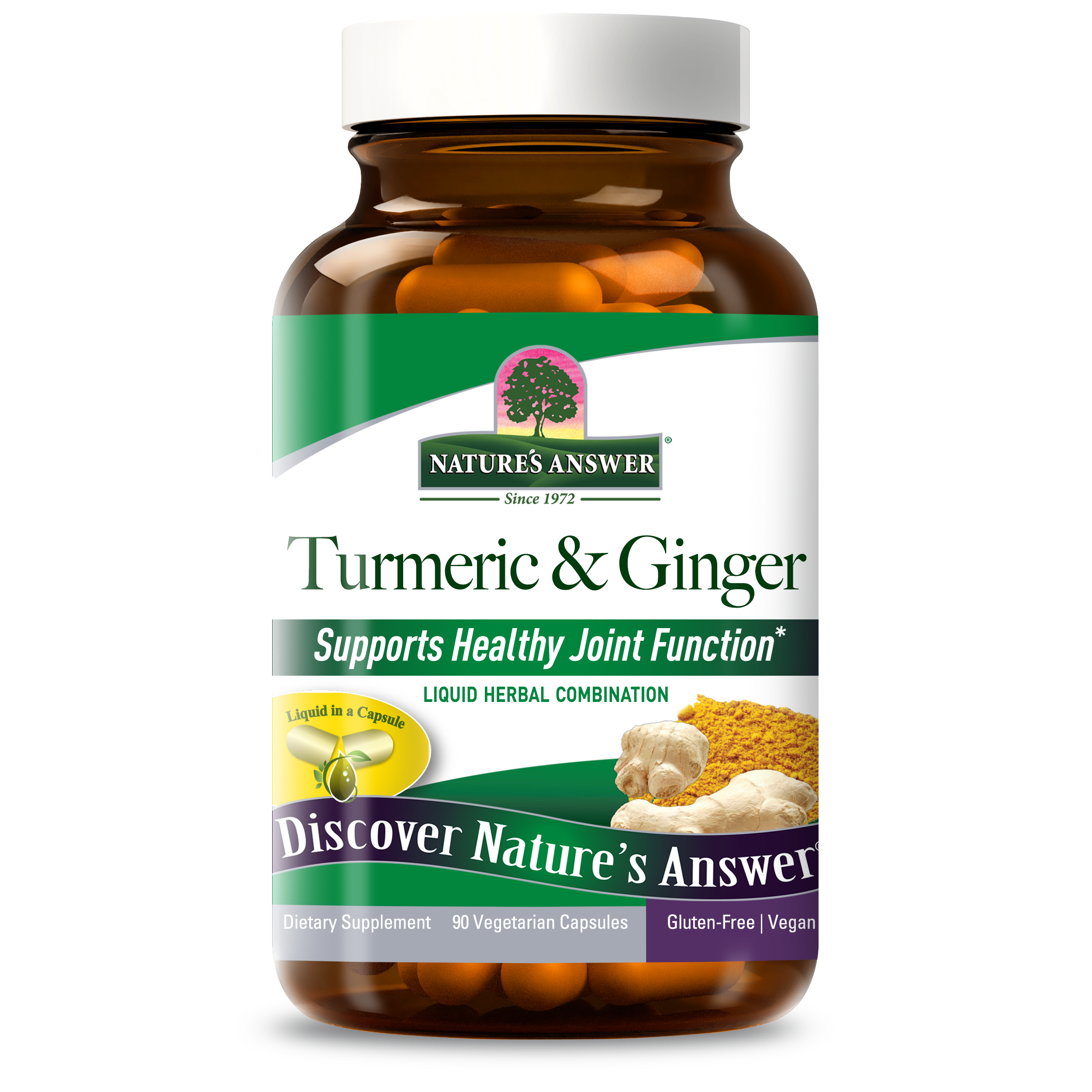 Turmeric and Ginger - Veggie Capsules