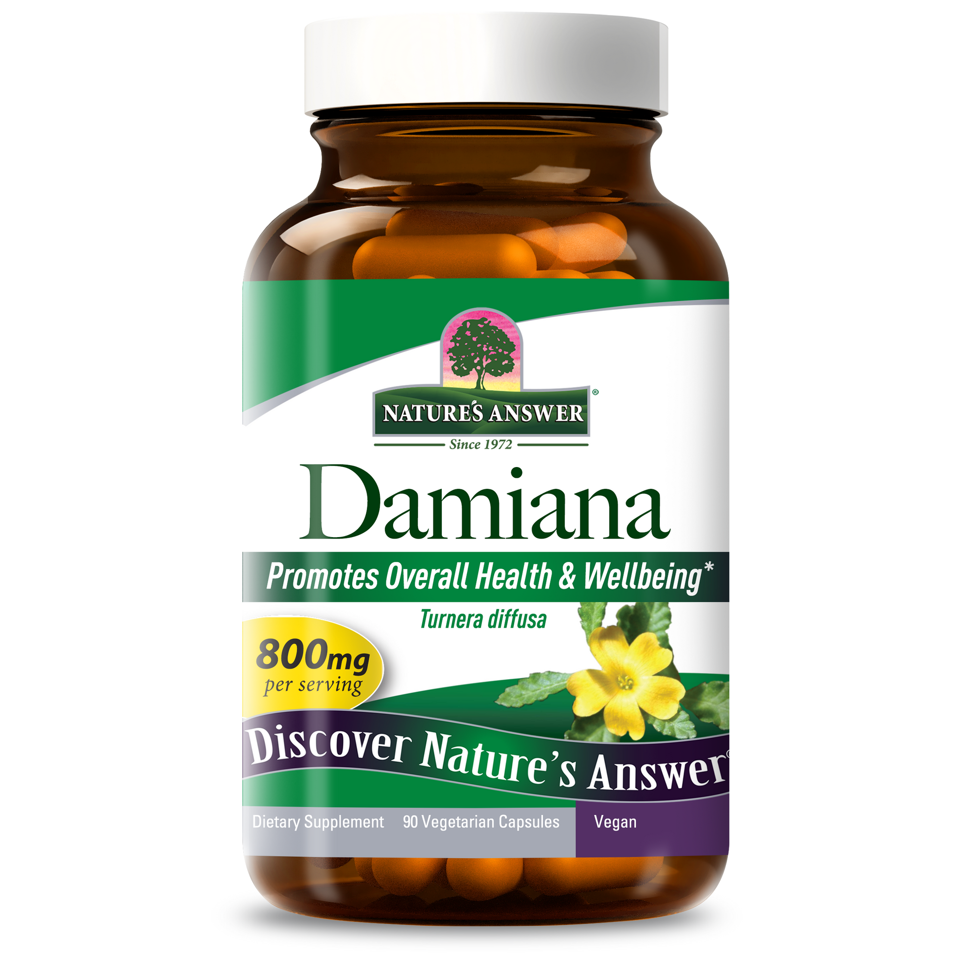 Damiana Leaves - Veggie Capsules