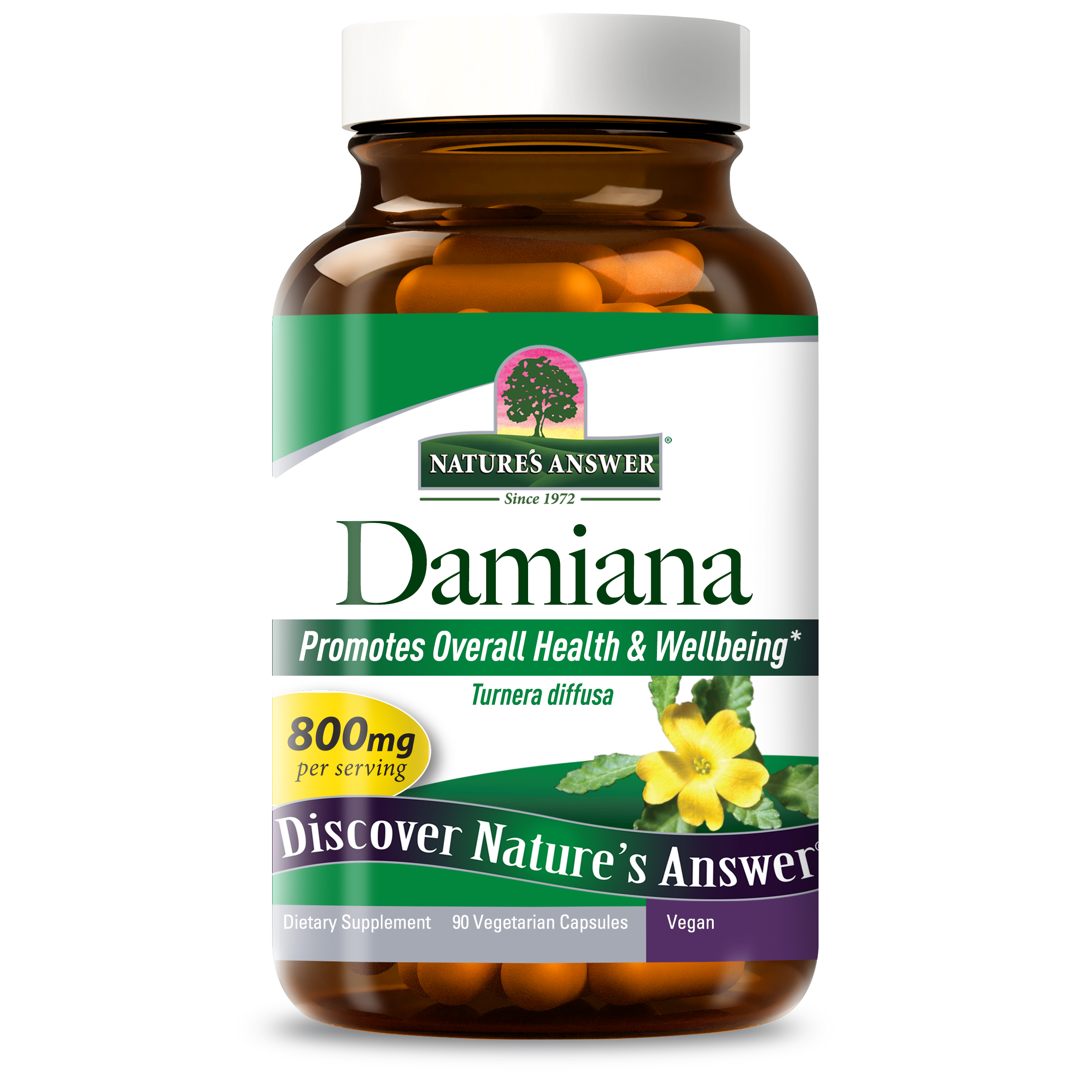 Damiana Leaves - Veggie Capsules
